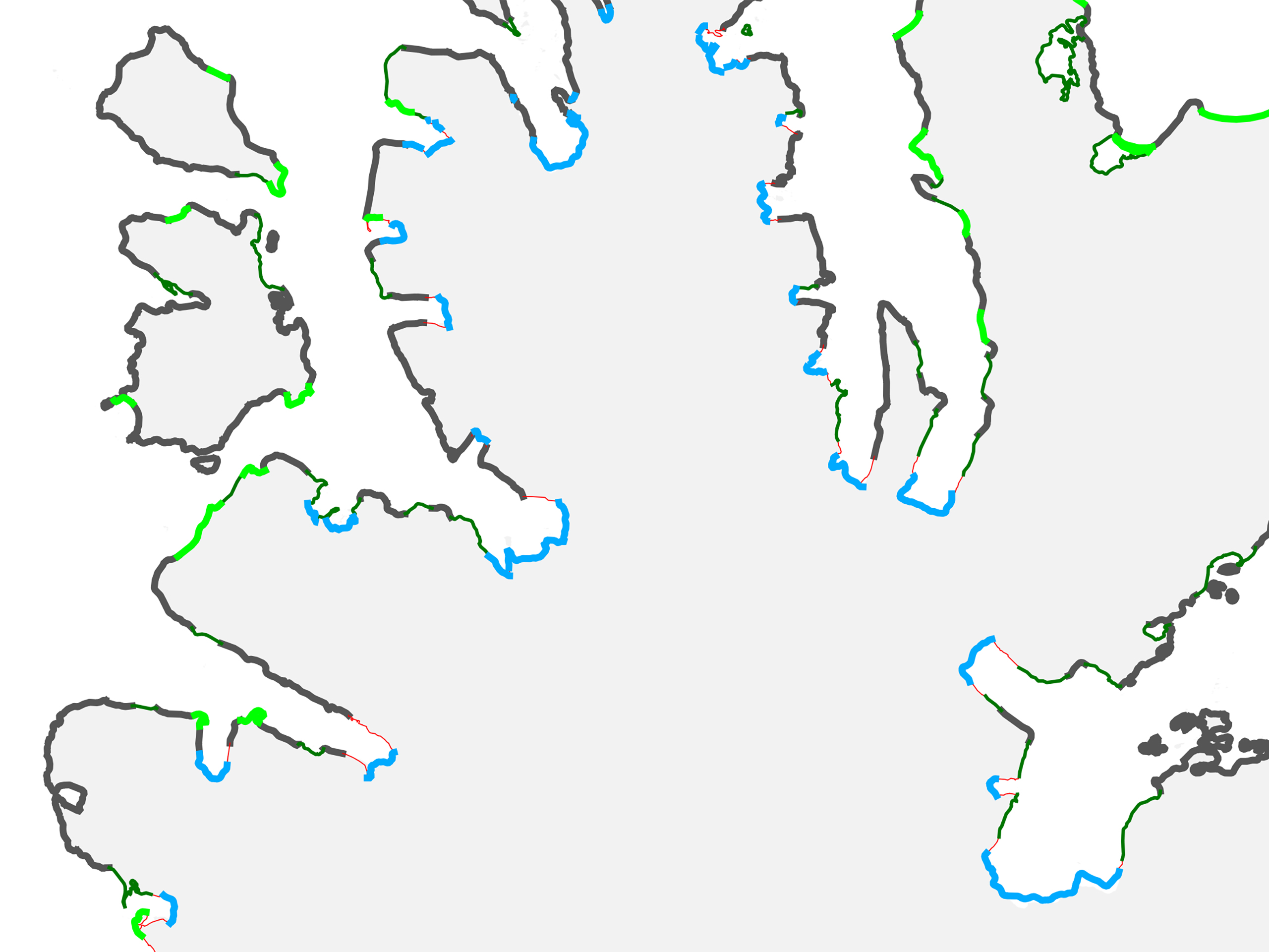 Coastscape-kart for Miljødirektoratet. Illustrasjonsfoto.
